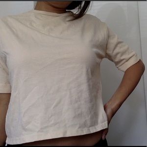 Nastygal cropped tee